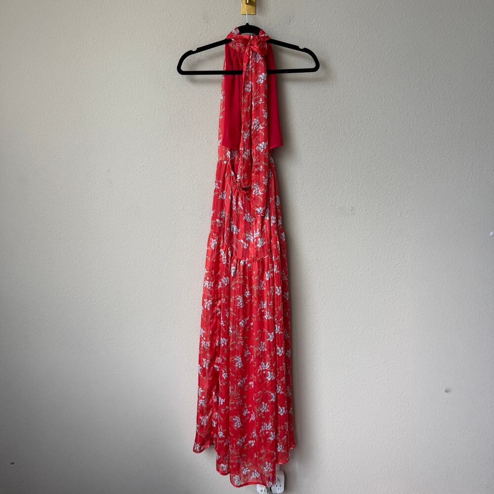 Sabina Musayev Hawaii Dress in Red Ditsy Floral Size S - Picture 4 of 6